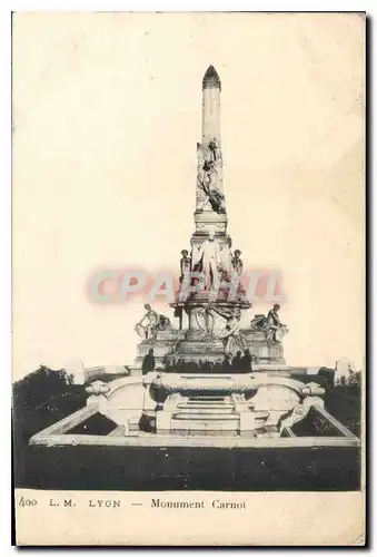 Cartes postales Lyon Monument Carnot