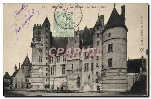 Cartes postales Bourges Palais Jacques Coeur