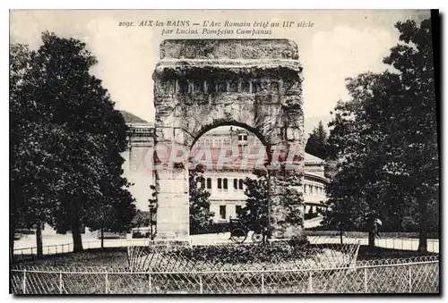 Cartes postales Aix les Bains L'aRC rOMAIN