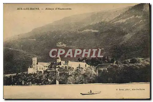 Cartes postales Aix les Bain Abbaye d'Hautecombe