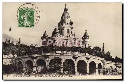 Cartes postales Aix les Bain Le Chateau de la Roche du Roi