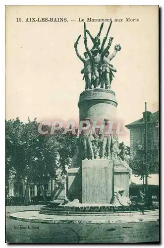 Ansichtskarte AK Aix les Bain Le Monument aux Morts