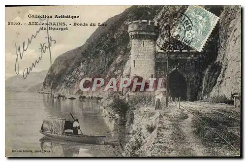 Cartes postales Aix les Bain Bords du Lac du Bourget