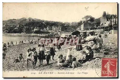 Cartes postales Le Havre Sainte Adresse la Plage