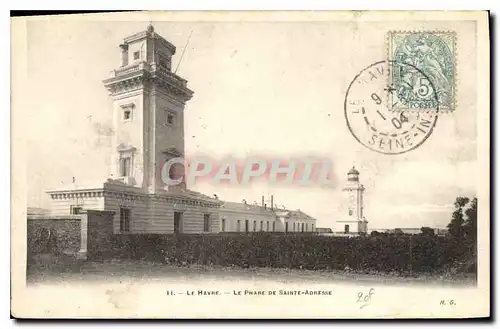 Cartes postales Le Havre le Phare de Sainte Adresse