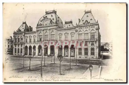 Ansichtskarte AK Le Havre la Bourse Facade meridionale