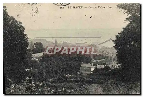 Ansichtskarte AK Le Havre vue sur l'Avant Port