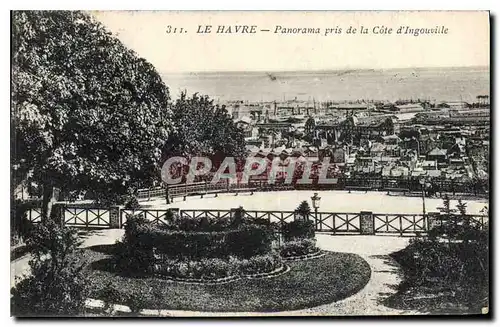 Ansichtskarte AK Le Havre Panorama pris de la Cote d'Ingouville