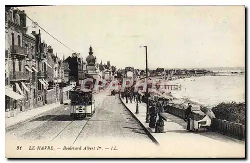 Cartes postales Le Havre Boulevard Albert Ier