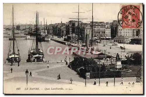 Cartes postales Le Havre Quai Lamblardie