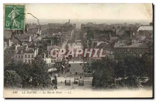 Cartes postales Le Havre la Rue de Paris