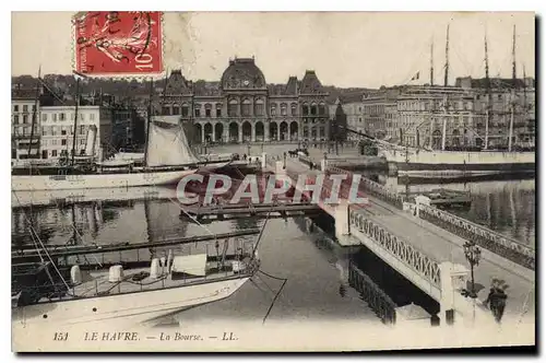 Cartes postales Le Havre la Bourse