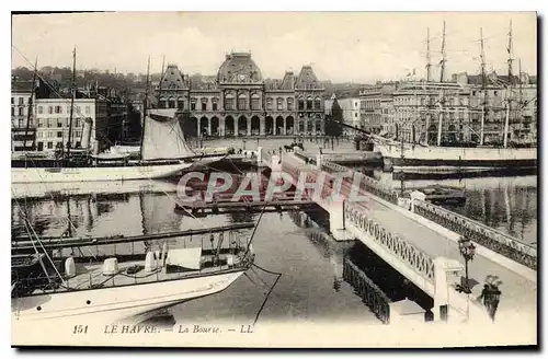 Cartes postales Le Havre la Bourse