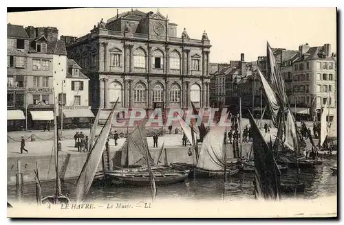 Cartes postales Le Havre le Musee Bateaux