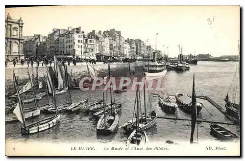 Cartes postales Le Havre le Musee et l'Anse des Pilotes