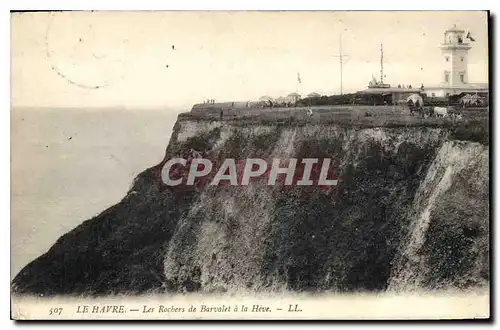 Ansichtskarte AK Le Havre les Rochers de Barvalet a la Heve