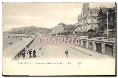 Cartes postales Le Havre le Boulevard Maritime et la Heve