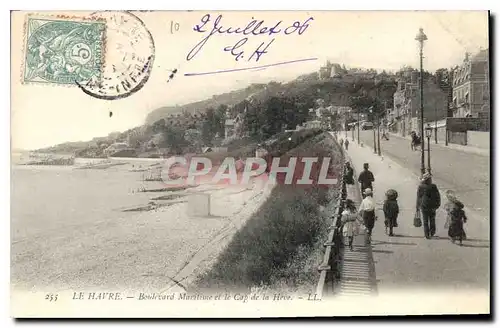 Cartes postales Le Havre Boulevard Maritime et le Cap de la Heve