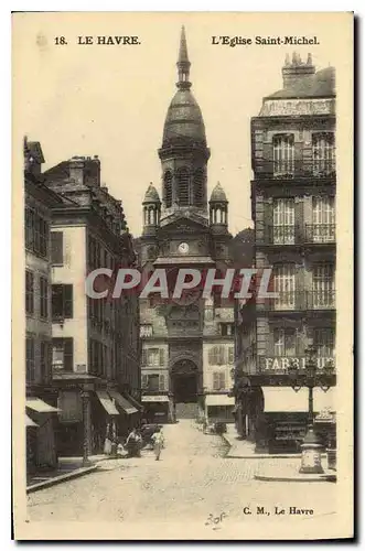 Ansichtskarte AK Le Havre l'eglise Saint Michel