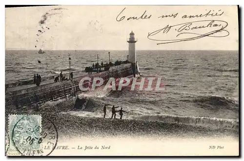 Cartes postales Le Havre la Jetee du Nord