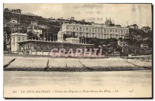 Ansichtskarte AK Le Nice Havrais palais des regates et Notre Dame des Flots