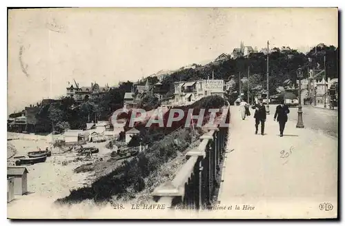 Cartes postales Le Havre Boulevard Maritime et le Heve