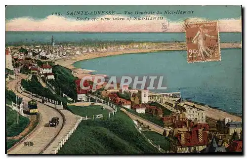 Cartes postales Sainte Adresse vue generale du Nice Havrais