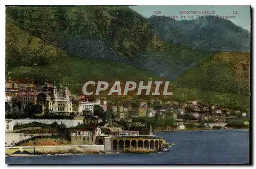 Cartes postales Monte Carlo casino et le Tir aux Pigeons