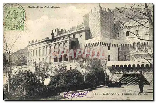 Cartes postales Collection Artistique Monaco palais du Prince