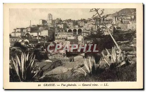 Cartes postales Grasse Vue generale