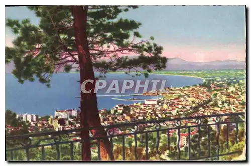 Cartes postales Cannes A M vue prise Super Cannes