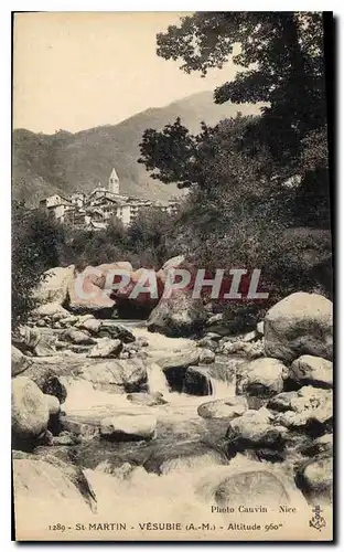 Cartes postales St Martin Vesubie A M