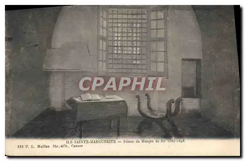 Ansichtskarte AK Ile Sainte Marguerite Prison du Masque de fer