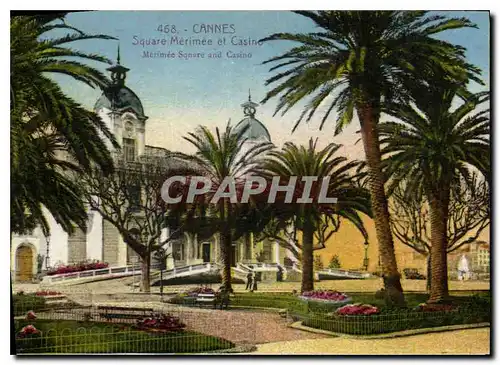 Cartes postales Cannes Square Marimee et Casino