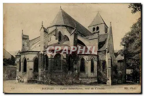 Cartes postales Bourges Eglise Saint Pierre cote de l'Abside