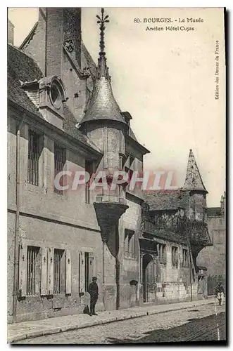 Ansichtskarte AK Bourges le Musee Ancien hotel Cujas