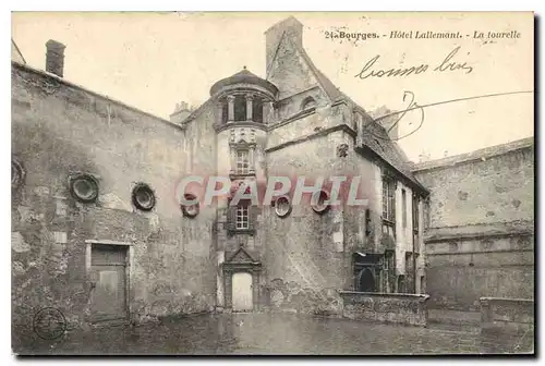 Ansichtskarte AK Bourges hotel Lallemant la Tourelle