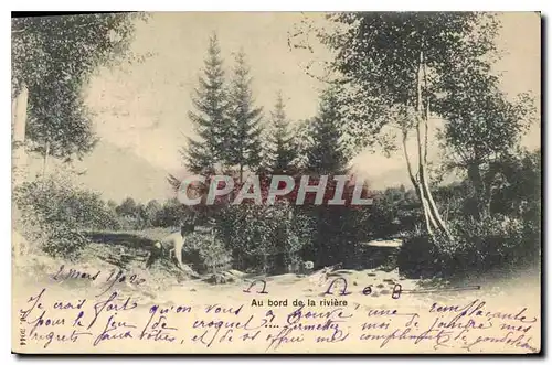 Cartes postales Au bord de la Riviere