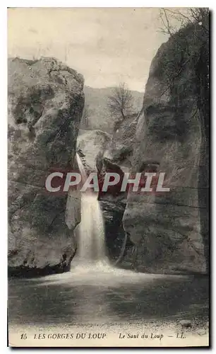 Cartes postales Les Gorges du Loup le Saut du Loup