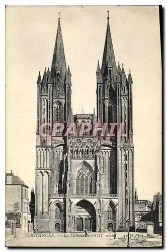 Cartes postales Coutances la cathedrale XIII siecle