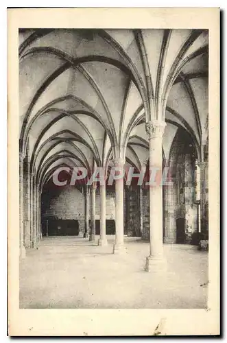 Cartes postales Abbaye du Mont Saint Michel Salle des Hotes