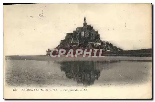 Cartes postales Le Mont Saint Michel vue generale