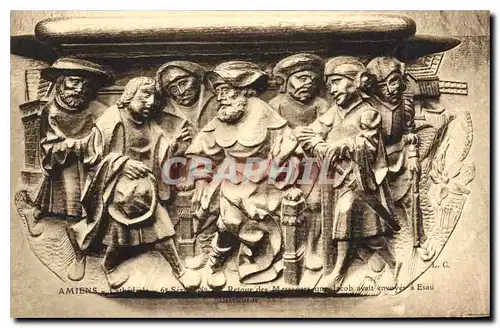 Cartes postales Amiens Cathedrale Stalles du Choeur