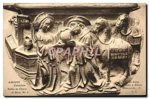 Cartes postales Amiens Cathedrale Stalles du Choeur