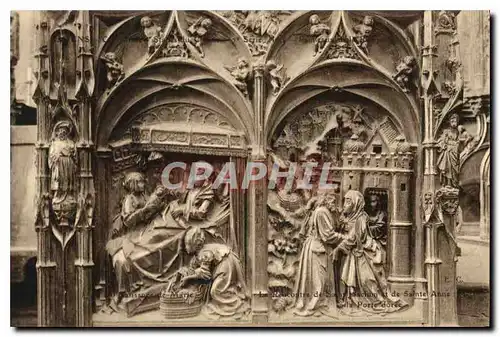 Cartes postales Amiens Cathedrale Stalles du Choeur