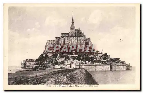 Cartes postales Le Mont Saint Michel Cote Sud