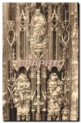 Ansichtskarte AK Amiens Cathedrale Stalles du Choeur