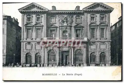 Ansichtskarte AK Marseille La Mairie Puget