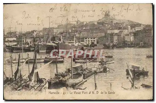 Cartes postales Marseille Le Vieux N D de la Garde