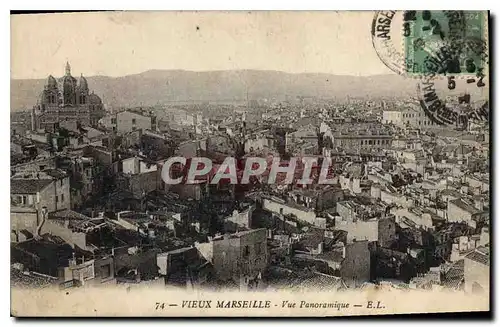 Ansichtskarte AK Vieux Marseille Vue panoramique